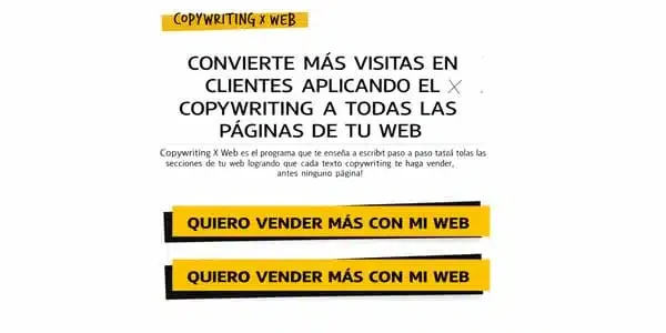 CopyWriting x Web - Javi P.