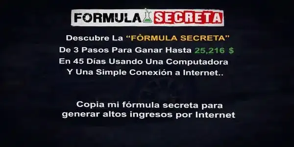 FORMULA SECRETA - Francisco B.