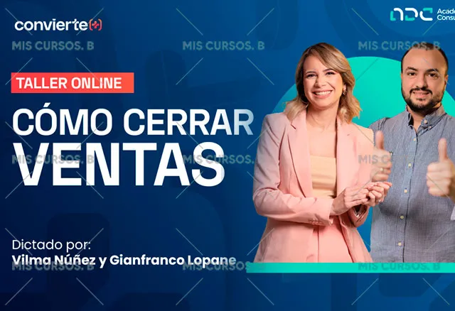 Taller Online Cómo cerrar ventas - Vilma Nuñez